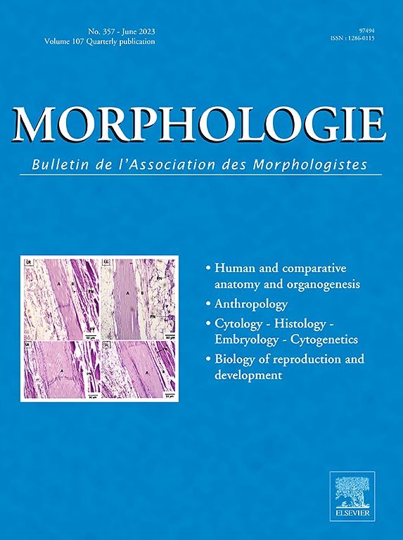 Go to journal home page - Morphologie